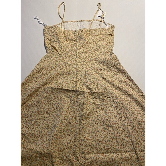 VTG Y2k Cottage Prairie Dress Womens Dainty Floral Print Feminine Boho Midi NWOT - Picture 5 of 16